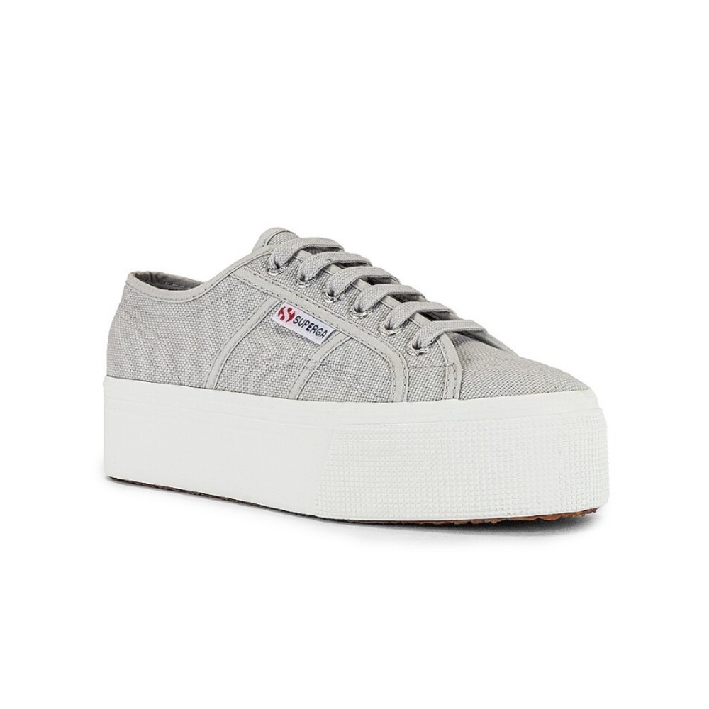 Superga 2740 Platform Grey Shoes